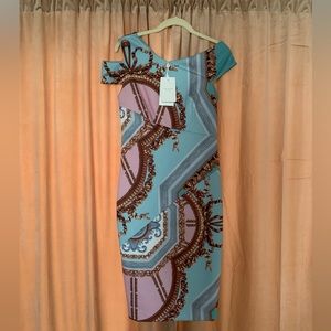 Ted Baker London Asymmetrical Dress NWT